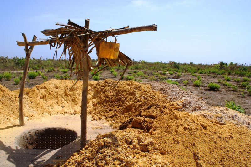 Post Hole Excavation